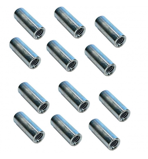 Gewindehlsen 12x Langmutter M8 Gewinde Muffe...