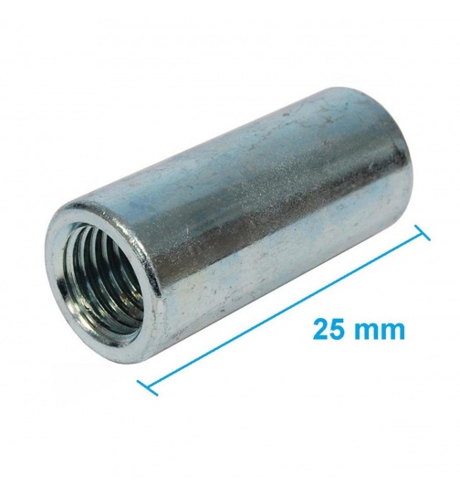 Gewindehlsen 12x Langmutter M8 Gewinde Muffe...