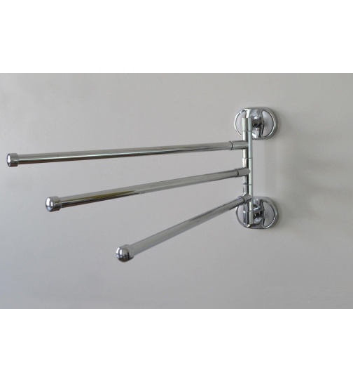 Handtuchhalter mit 3 Stangen Handtuch Halter...