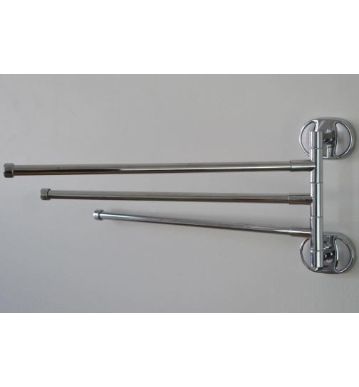 Handtuchhalter mit 3 Stangen Handtuch Halter...
