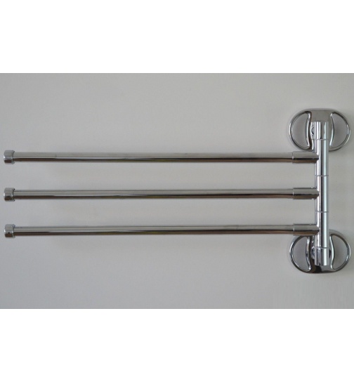 Handtuchhalter mit 3 Stangen Handtuch Halter...
