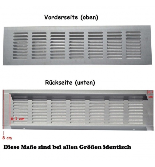 2 Lftungsgitter Aluminium Abluftgitter Belftungsgitter...