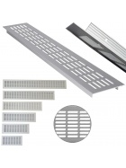 2 L�ftungsgitter Aluminium Abluftgitter Bel�ftungsgitter Bel�ftung L�ftungsblech 50 cm