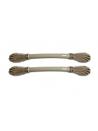 Mbelgriff 2 Stck antik wei 12cm Kchengriffe Schubladengriffe Schrankgriffe