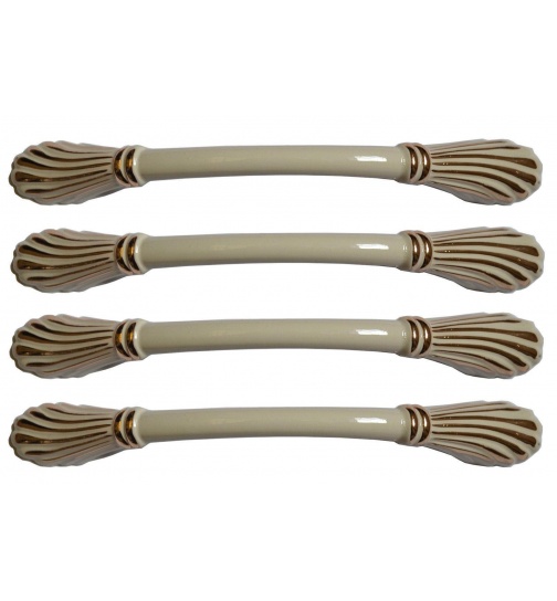 Mbelgriff 4x 16cm antik wei Kchengriffe...