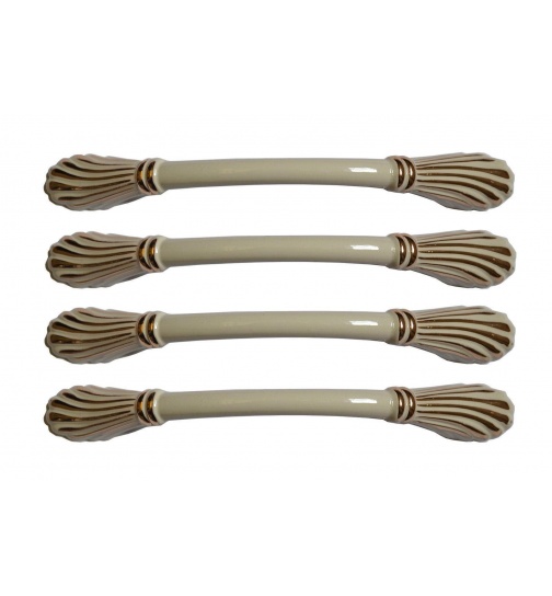 Mbelgriffe 4 Stck 12cm antik wei Kchengriffe...