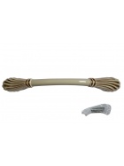 Mbelgriffe 4 Stck 12cm antik wei Kchengriffe Schubladengriffe Schrankgriffe