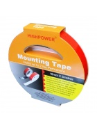 Montageklebeband Montage-Klebeband Klebeband Doppelseitig Doppelklebeband Stark 18 mm x 5 Meter
