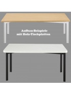 Tischgestell Metall Tischfu Tischplatte Tischbeine Bistrotisch Metallgestell