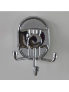 Wandhandtuchhalter mit 3 Haken Handtuchhaken chrom Handtuch Bad Wandhaken