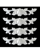 Zierleiste Zierteile Verzierungen Rosen Ornament Antik Mbel Ersatzteile wei