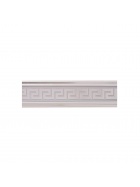 Zierleiste Silber Zierprofile Flachleiste Deckenleiste Decke Bord�re Sto�fest Gepr�gt