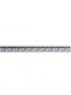Zierleiste Silber Zierprofile Flachleiste Deckenleiste Decke Bord�re Sto�fest Gepr�gt Silber-Wei�