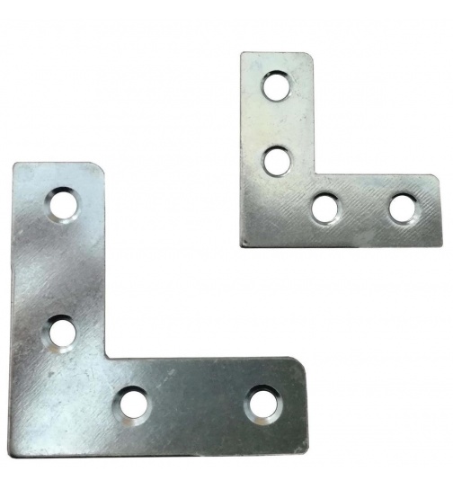 8x Flachwinkel Eckwinkel Möbelwinkel Holzverbinder...