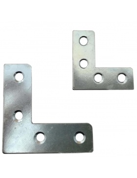 8x Flachwinkel Eckwinkel Möbelwinkel Holzverbinder...