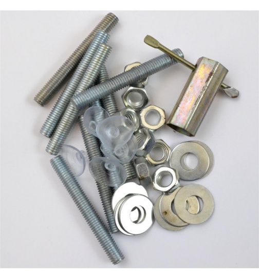 Esstisch Tischbein 4-er Set Lack Hochglanz Wei 72cm...