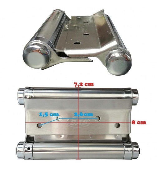 Pendeltrscharnier Edelstahl Schwingtr Scharniere...
