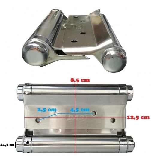 Pendeltrscharnier Edelstahl Schwingtr Scharniere...