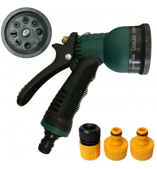 Spritzbrause Set 5teilig Gartenspritze Wasserbrause...