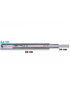Schubaldenfhrung Teleskopschiene Vollauszge Gleitschiene Schubladenschiene 25 cm - 49 cm