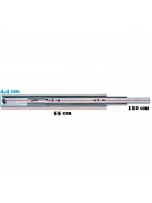 Schubaldenfhrung Teleskopschiene Vollauszge Gleitschiene Schubladenschiene 25 cm - 49 cm
