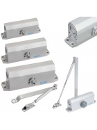 Trschlieer in 3 ver. Gren mit Hydraulik System in Silber