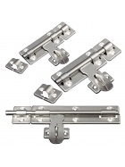 2x Schubriegel Bolzenriegel aus Edelstahl Trriegel Schlossriegel Mbelriegel