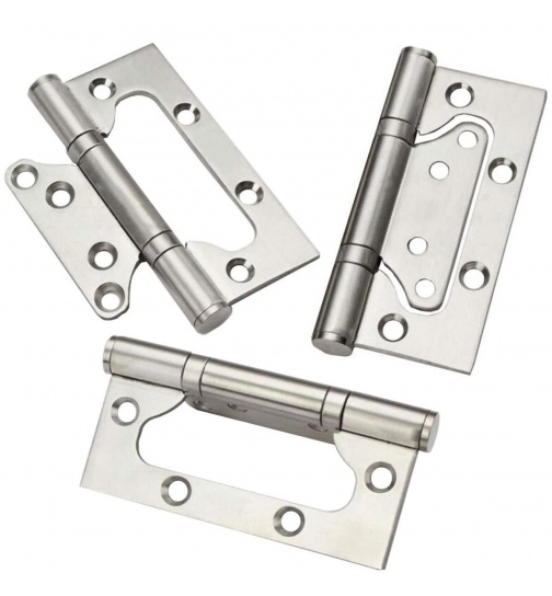 2er Set Trscharnier aus Edelstahl Gre 12,5 cm