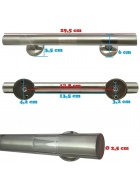 Trgriff Stangengriff 295mm Gerade Mbelgriff Schrankgriffe Kchengriff Haltegriff Wandgriff