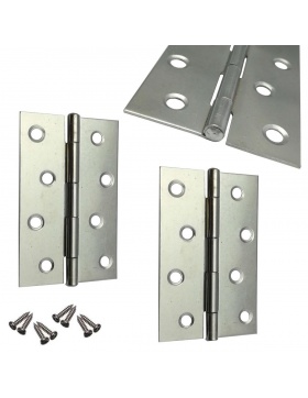 2x Türscharnier Scharniere 85x55 mm Fenster Türband Beschlag