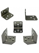 30x Winkel 30x30 Lochwinkel Lochplatte Flachwinkel Montagewinkel