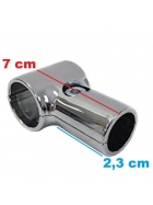 Rohrverbinder � 25mm Aluminium Kupplung Regal Bau Schelle Steckfitting Rundrohr Variante 2