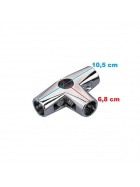 Rohrverbinder � 25mm Aluminium Kupplung Regal Bau Schelle Steckfitting Rundrohr Variante 5