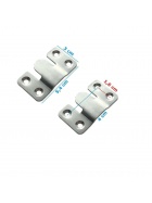2er Ser Mbelverbinder aus Edelstahl in 2 ver. Gren