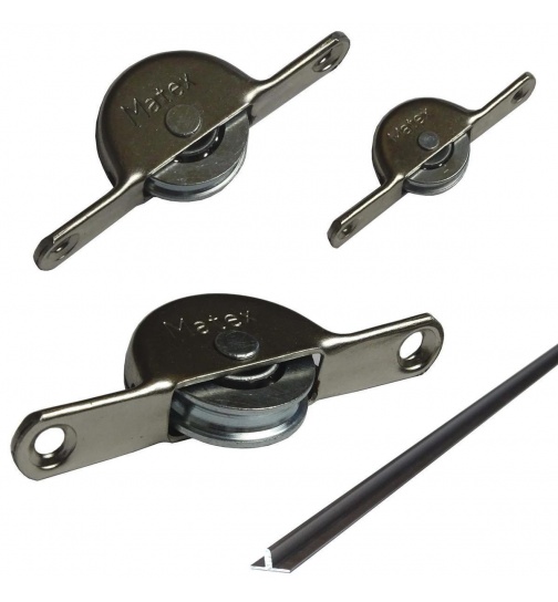 Laufrolle / Mbelrollen aus Stahl Gro (70 mm)