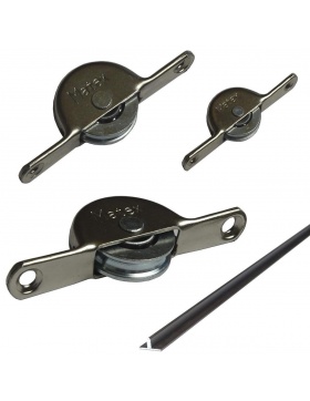 Laufrolle / Mbelrollen aus Stahl Gro (70 mm)