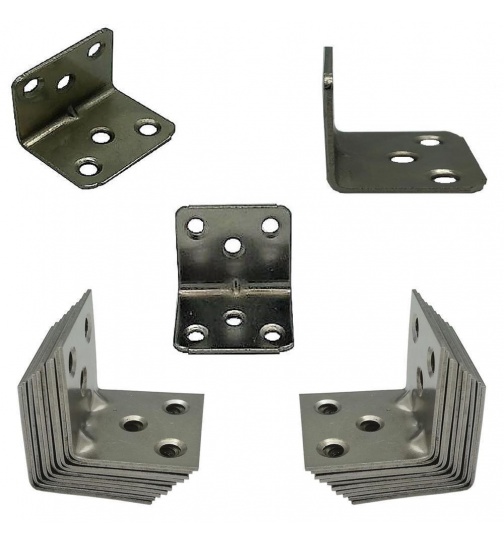 1x Winkel Edelstahl Flachwinkel 29x29mm Lochwinkel...