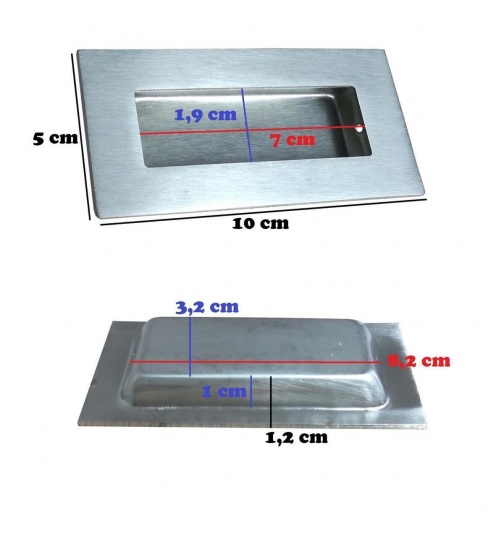 4x Mbelgriff 10cm Edelstahl Schubladengriffe Kchengriff...