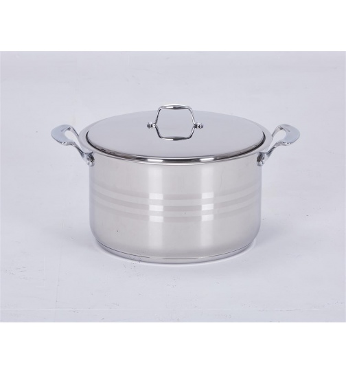 Kochtopf aus Edelstahl in 5 Gren