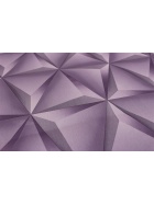 Vinyl Tapeten 3D Design in Lila Wandpapier