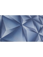 Vinyl Tapeten 3D Designin Blau Wandpapier