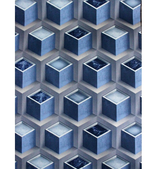 Vinyltapete 3D Wrfel Design in 2 ver. Farben