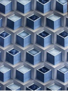 Vinyltapete 3D Wrfel Design in 2 ver. Farben