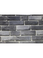 Ziegelstein Mauer Tapeten Muster Ziegel in Grau Steinwand