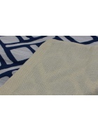 4x Kissenh�lle 40x40 cm Dekor Raute gr�n Kissenbezug Zierkissenbezug