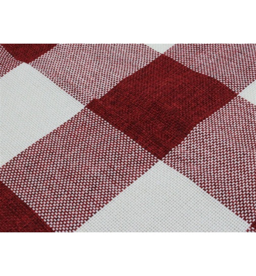 1x Kissenh�lle 40x40 cm Dekor Karo grau / schwarz...