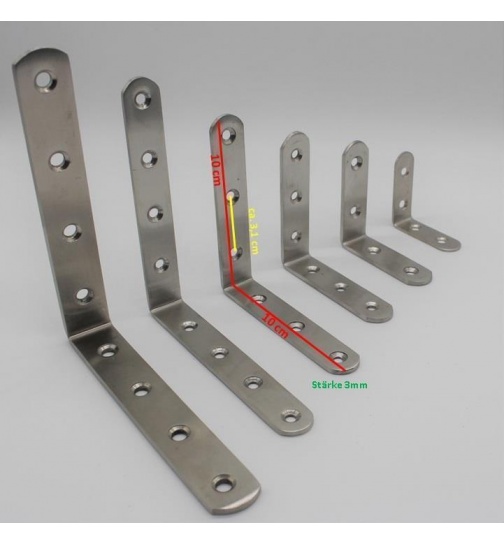 Eckverbinder Winkel Edelstahl Holzverbinder Montagewinkel...