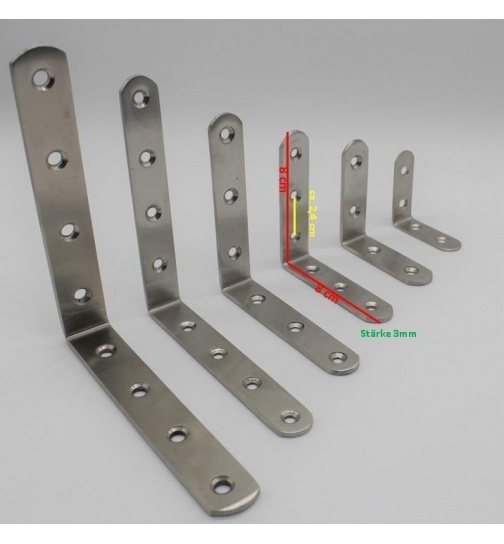 Eckverbinder Winkel Edelstahl Holzverbinder Montagewinkel...