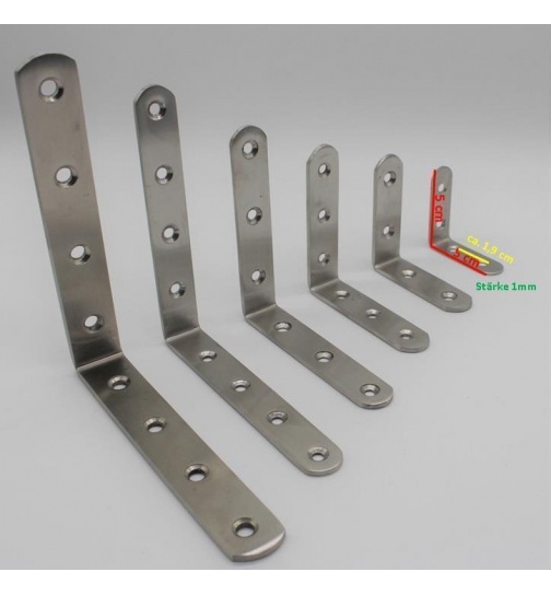 Eckverbinder Winkel Edelstahl Holzverbinder Montagewinkel...