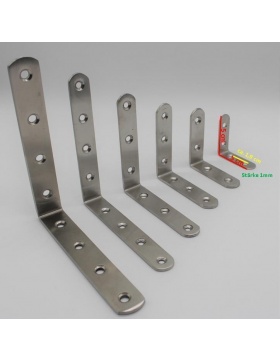 10x Eckverbinder Winkel Edelstahl Holzverbinder...